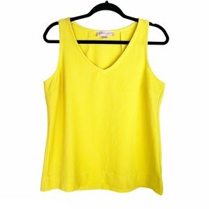 Philosophy Yellow Sleeveless Blouse
